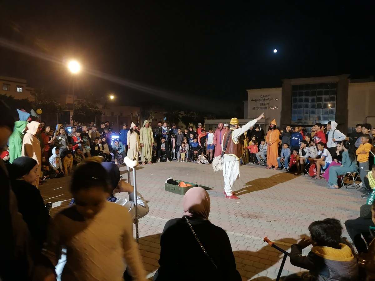 Un spectacle avec la Cie Gorara&nbsp;(Maroc)